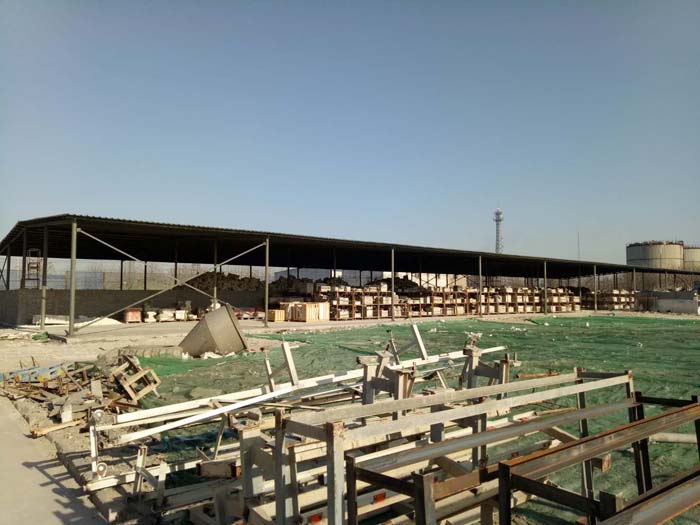 北京客戶訂購我公司玻纖鎂質凝膠防腐防火瓦制品04